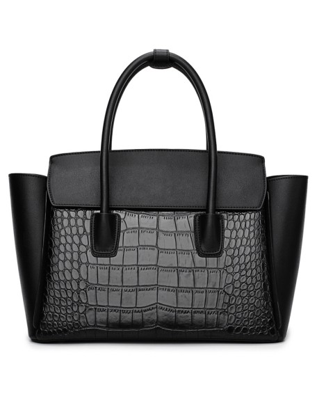 Fashion Women PU leather Handbag Messenger Bag Large Capacity Atmospheric Shoulder Handbag PU Leather Tote Handbag